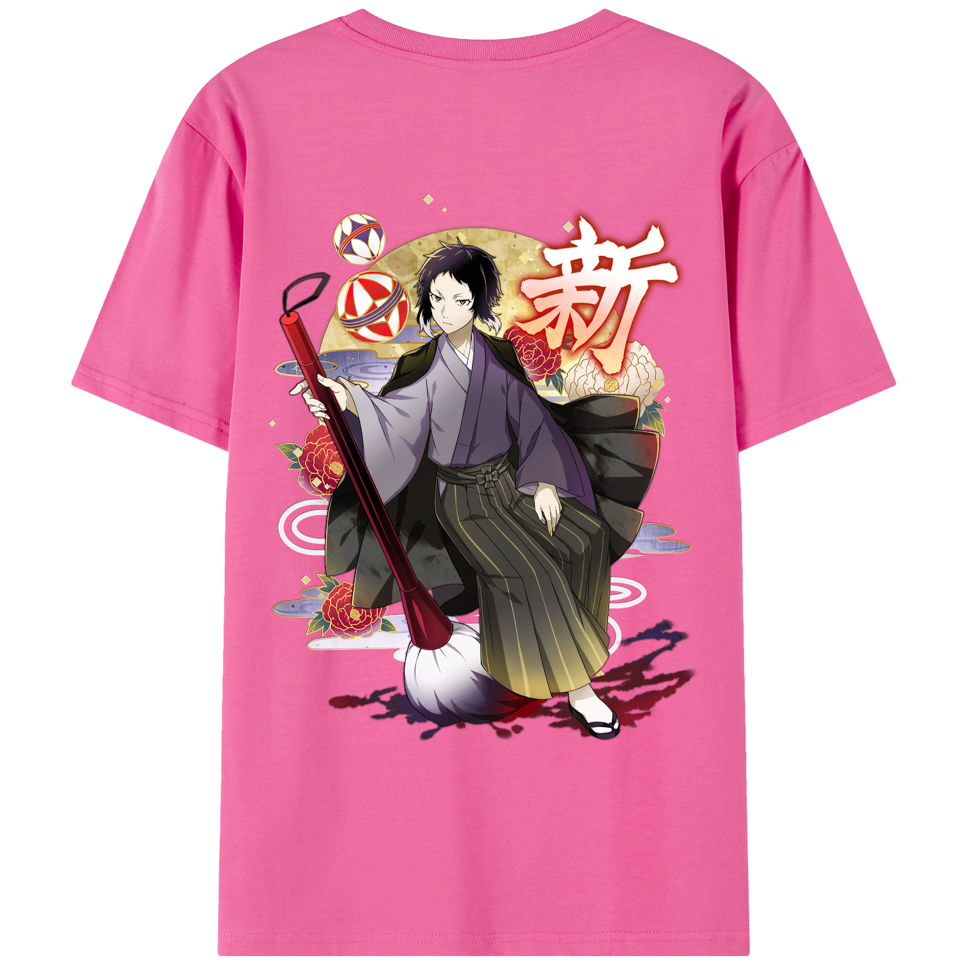 （画像用） 文豪ストレイドッグス Bungo Stray Dogs レディース半袖Tシャツ(バックプリント)